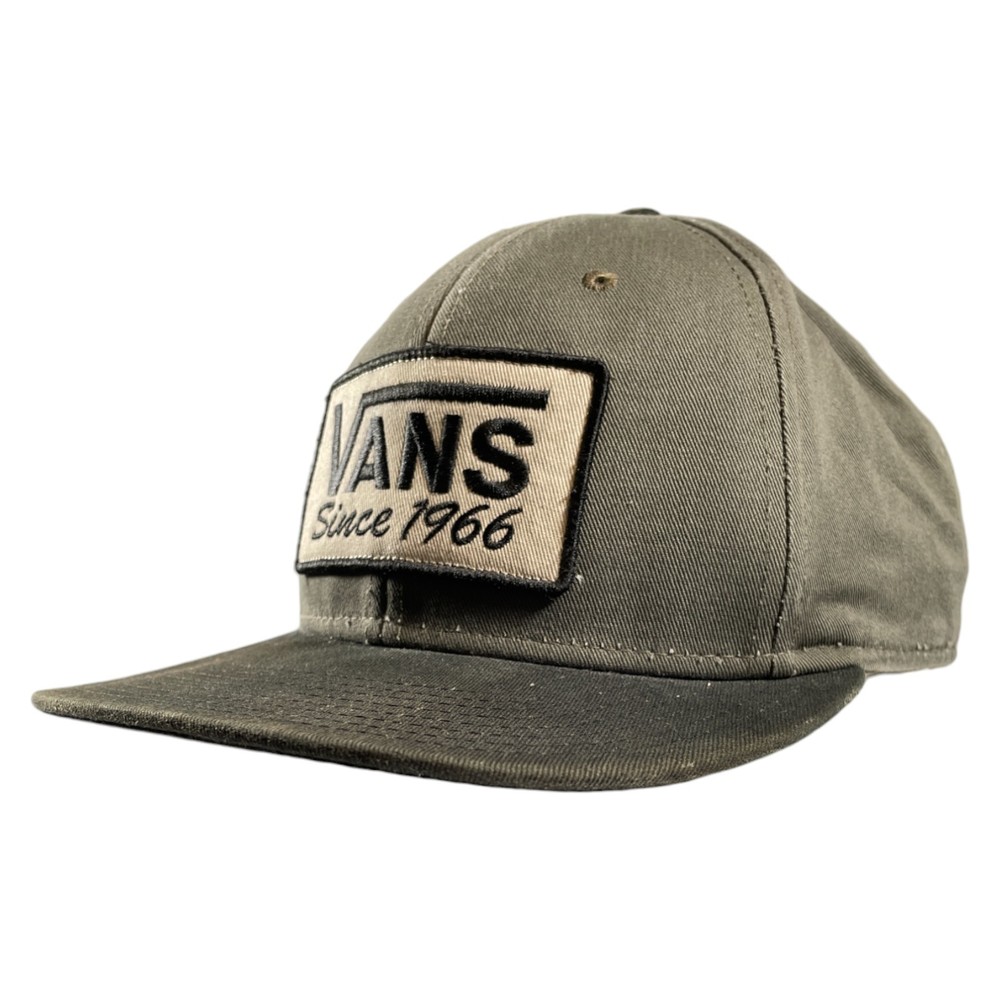 Vans Patch Baseball Cap — Olive Khaki — Kid Size
